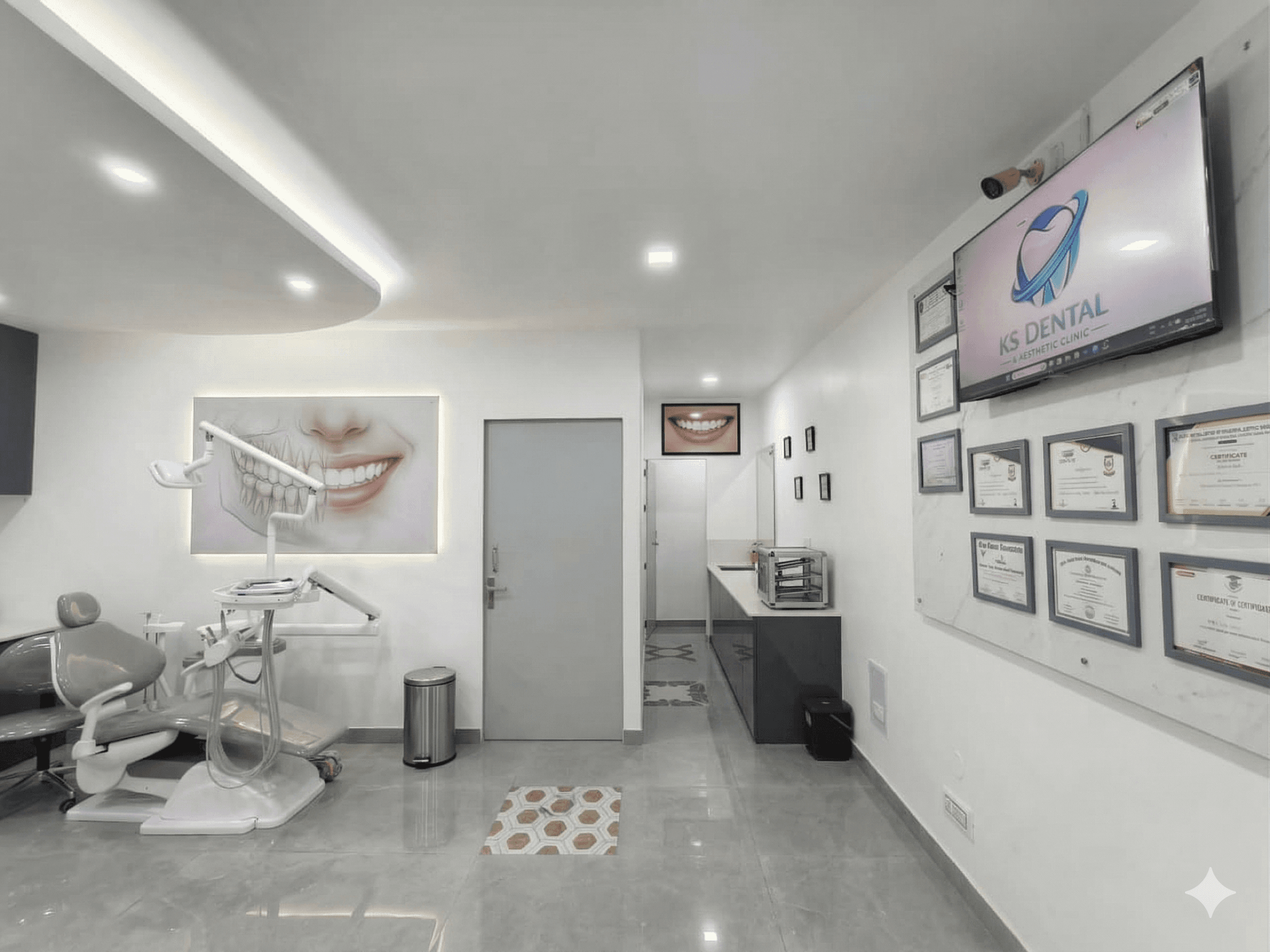 Dental clinic interior